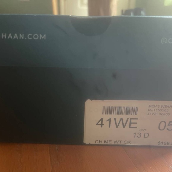 NIB Cole Haan Brown Leather Oxfords 13M - Picture 4 of 4